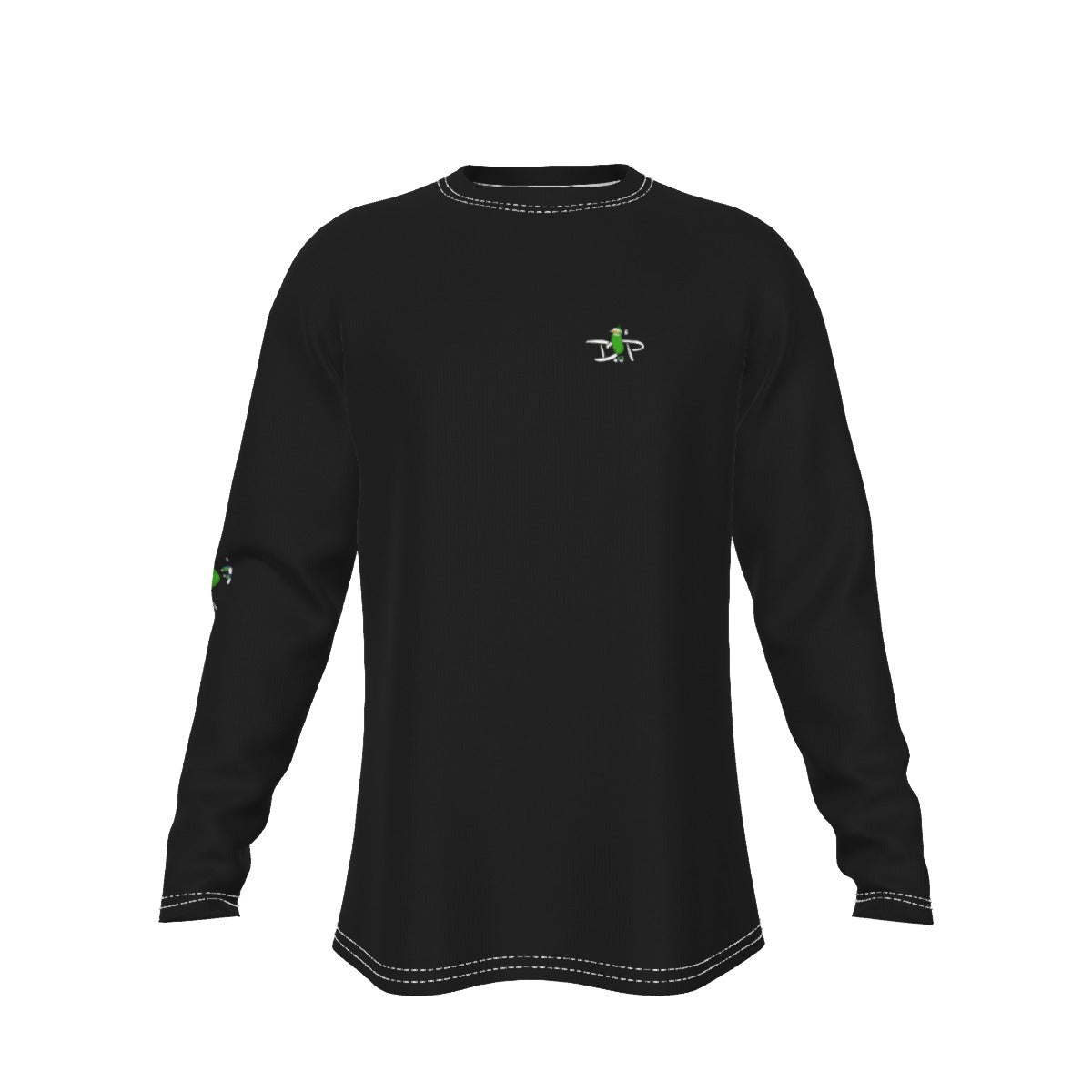 PICKLEBALL - Black - Men's Long Sleeve T-Shirt by Dizzy Pickle