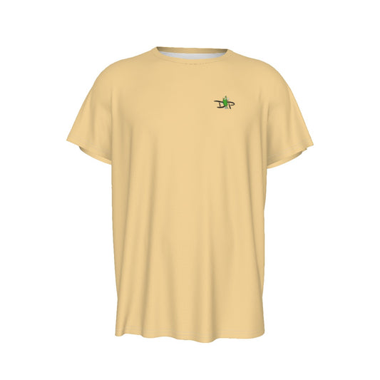 DZY P Classic - Sand - Men's Round Neck Short Sleeve T-Shirt by Dizzy Pickle