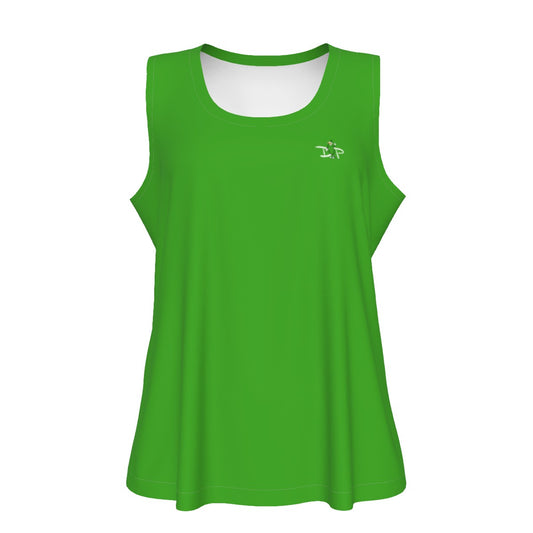 Dizzy Pickle DZY P Classic Women's Pickleball Sleeveless Sport Tank Top Green