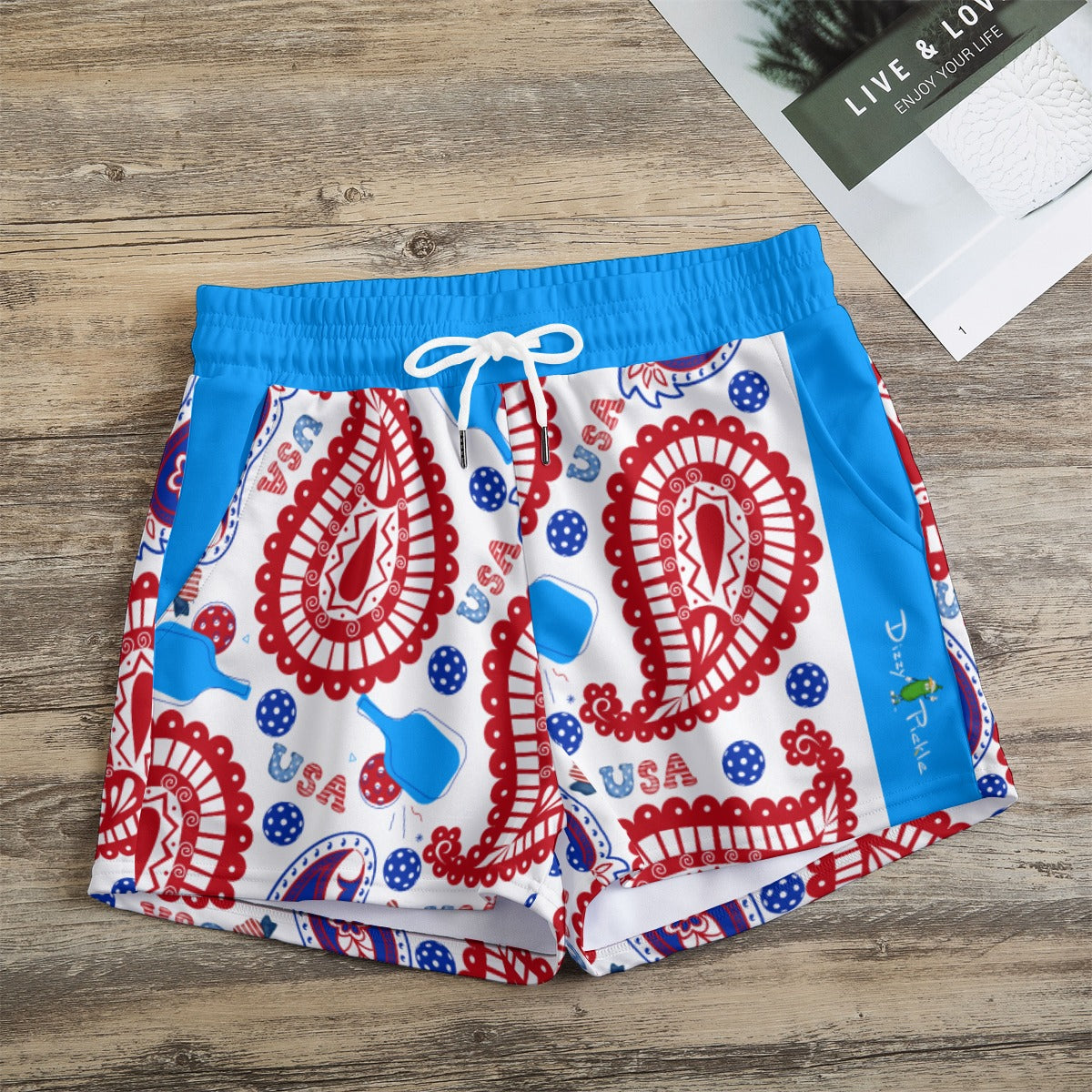 Freedom - Pickleball Casual Shorts by Dizzy Pickle