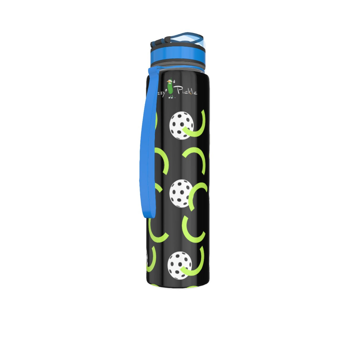 Dizzy Pickle Believe Women's Pickleball Sport Water Bottle 32oz Black –  dizzyp