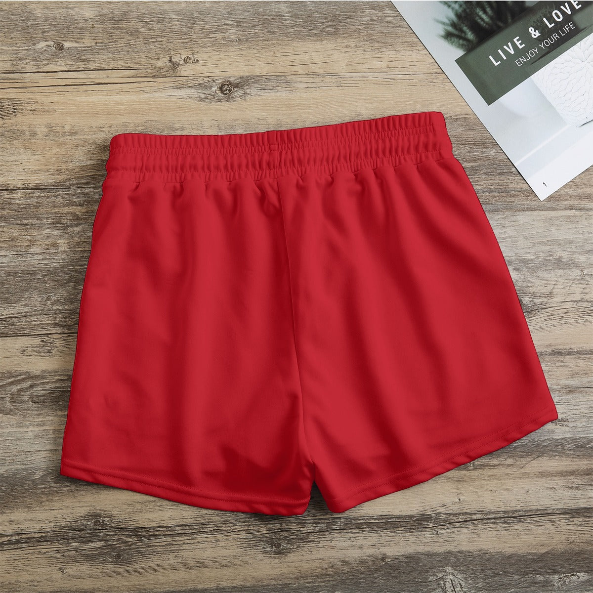 DZY P Classic - Red - Pickleball Casual Shorts by Dizzy Pickle