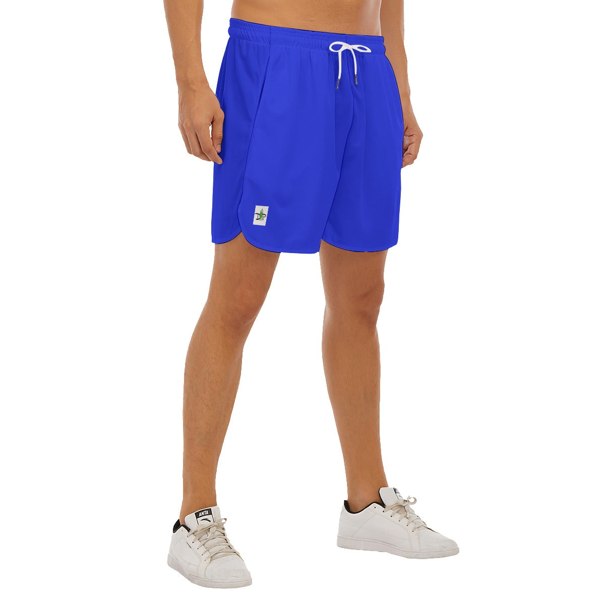 Dizzy Pickle DZY P Classic Men's Side Split Pickleball Court Shorts with Pockets Cobalt