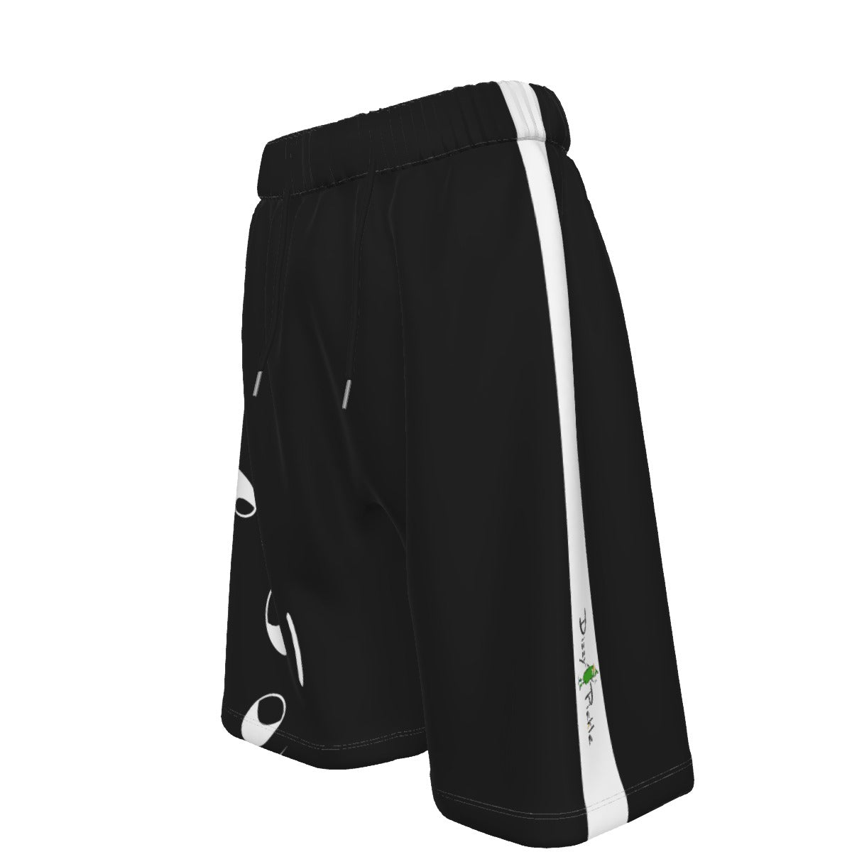 Dizzy Pickle ML Ball BW Men's Pickleball Beach Shorts