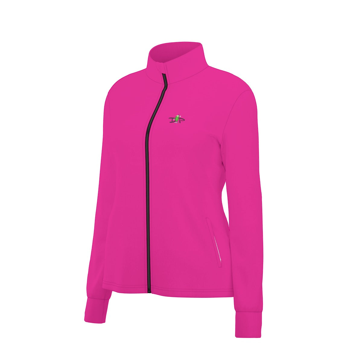 Dizzy Pickle DZY P Classic Fuchsia Women's Pickleball Long Sleeve Thumbhole Jacket