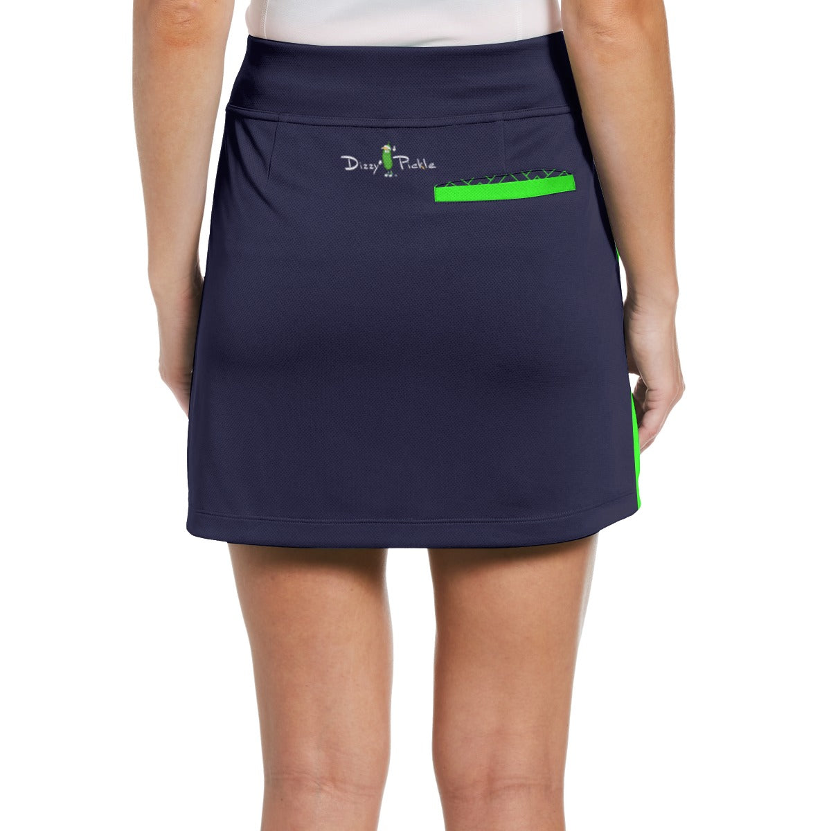 Dizzy Pickle Lisa - Navy Blue - A2 - 17" Performance Skort with Inner Shorts