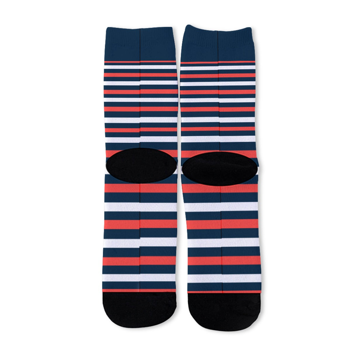 Dizzy Pickle Van Stripes Women's Pickleball Polyester-Cotton Long Socks
