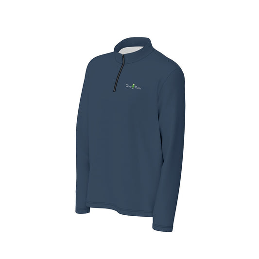 Dizzy Pickle DZY P Classic Navy Blue 5R8ML Men's Pickeball Half Zip Pullover