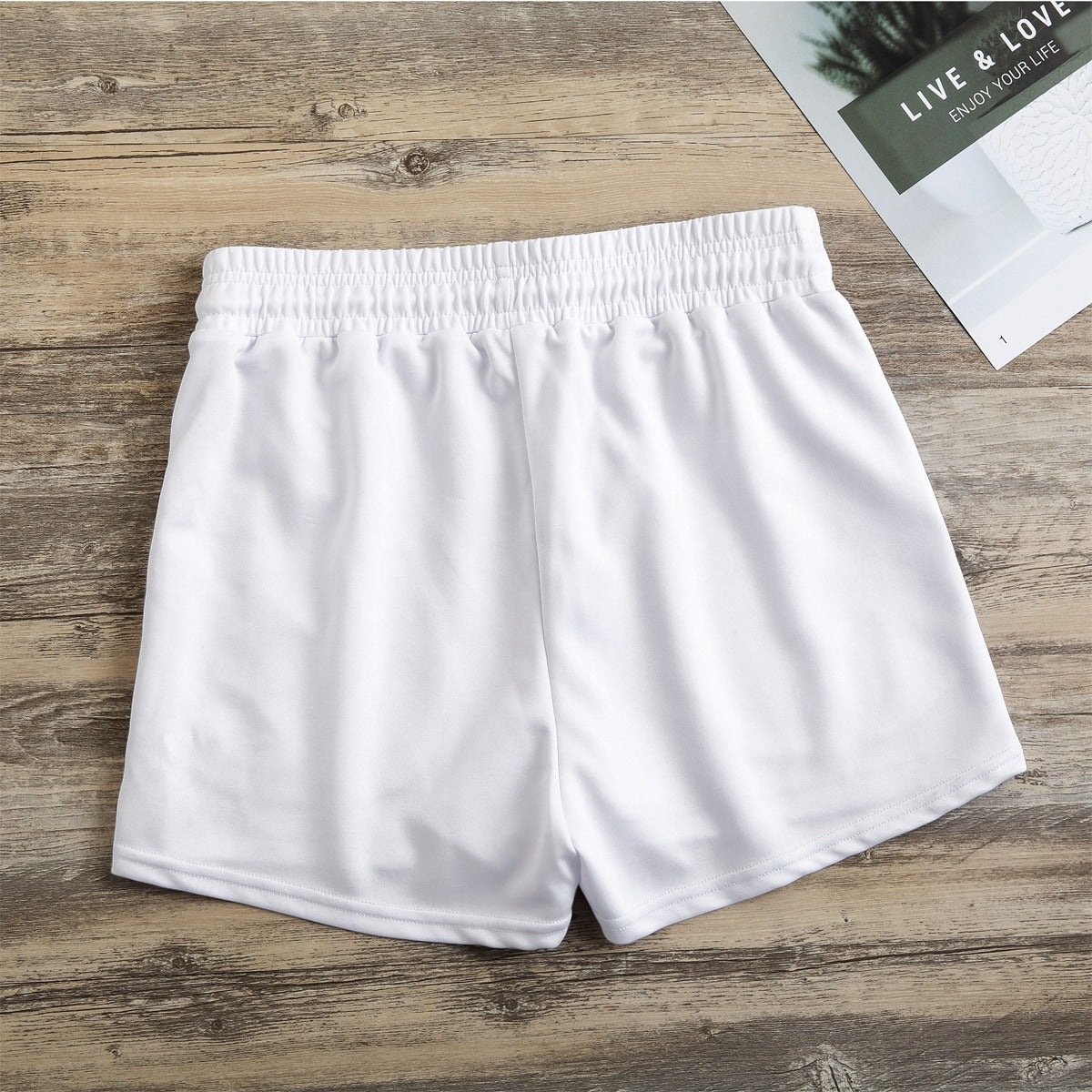 DZY P Classic - White/Peacock - Pickleball Casual Shorts by Dizzy Pickle