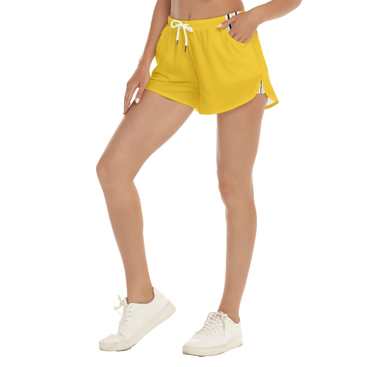 Sandy - Yellow - Pickleball Shorts by Dizzy Pickle