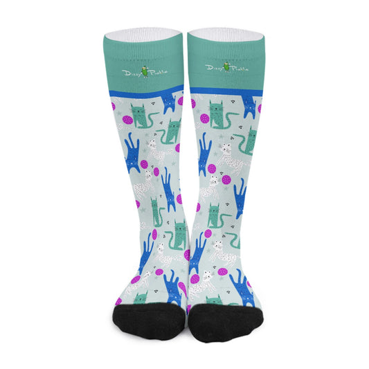 Dizzy Pickle GrayC Pickleball Long Socks