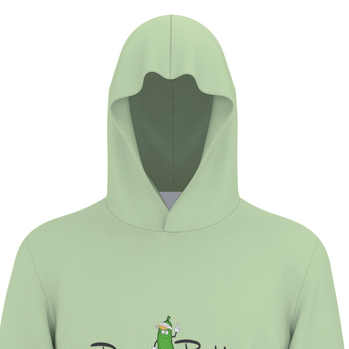 Dizzy Pickle DZY P Classic Sage Men's Pickleball Sunscreen Sports Hoodie with Thumb Holes