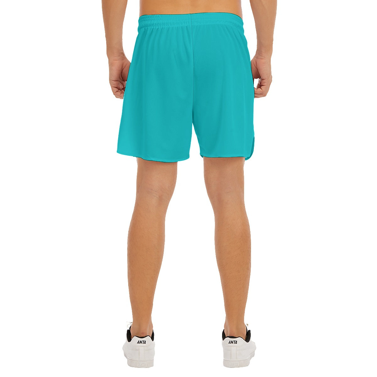 Dizzy Pickle DZY P Classic Men's Side Split Pickleball Court Shorts with Pockets Cool Teal