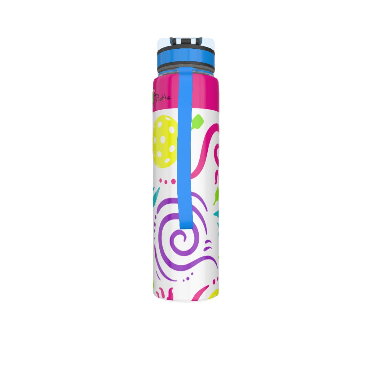 Dizzy Pickle Believe Women's Pickleball Sport Water Bottle 32oz Black –  dizzyp