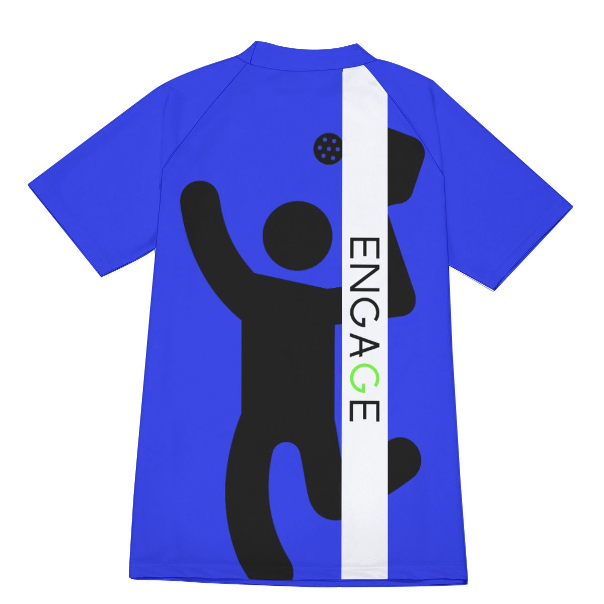 ENGAGE - Men's Pickleball Fitted T-Shirt by Dizzy Pickle
