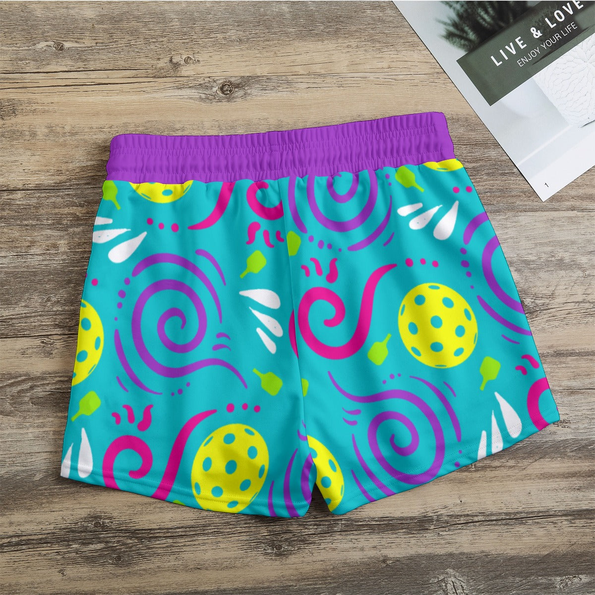 It's Swell - Blue - Pickleball Casual Shorts by Dizzy Pickle