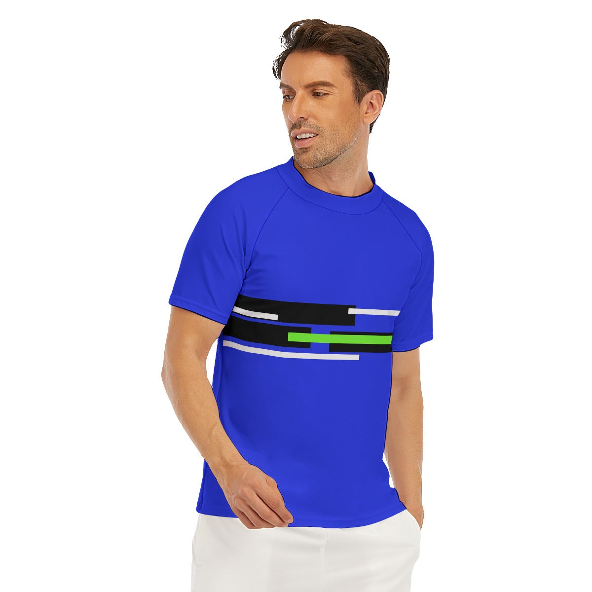 ENGAGE - Men's Pickleball Fitted T-Shirt by Dizzy Pickle