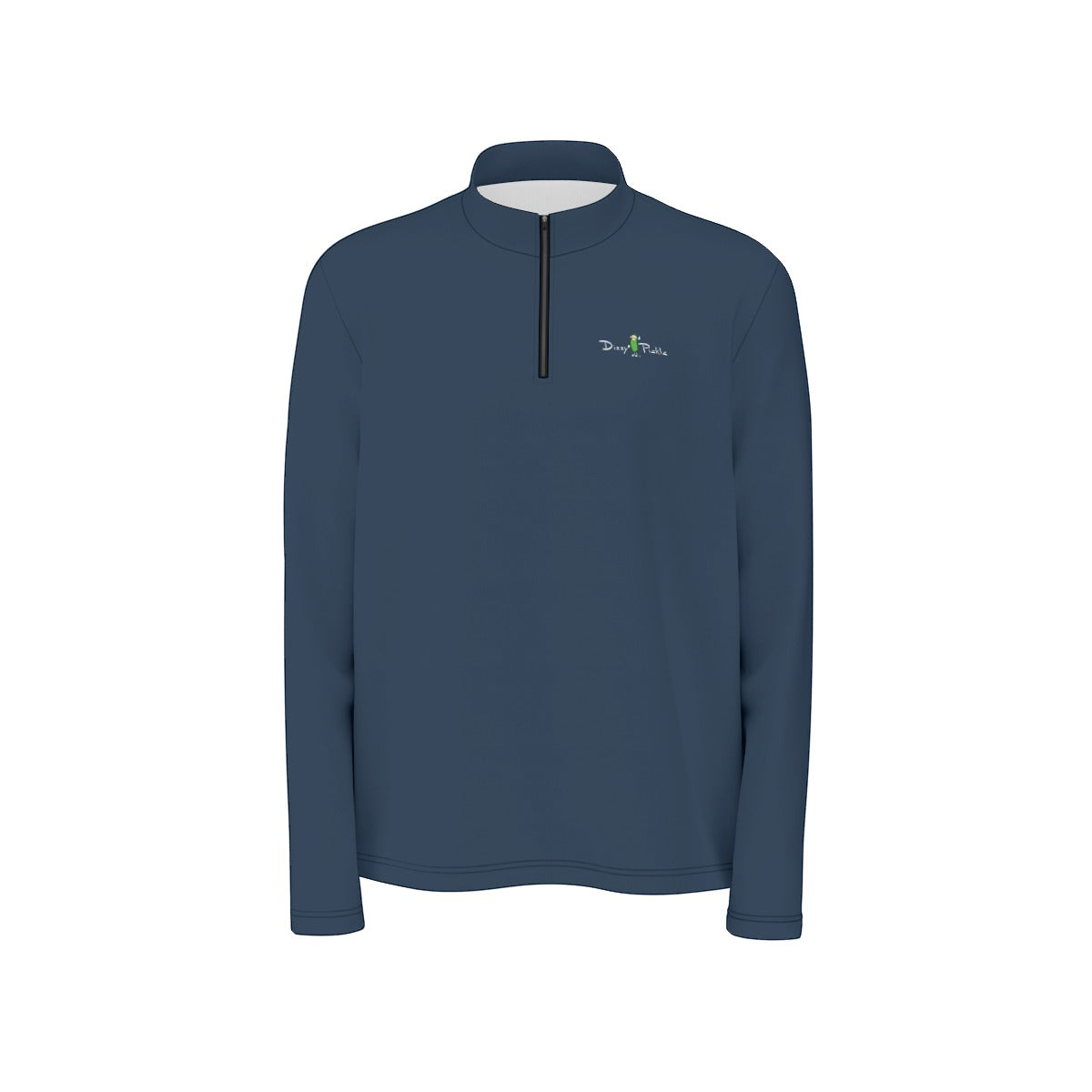 Dizzy Pickle DZY P Classic 5R8ML Men's Pickeball Half Zip Pullover Blue