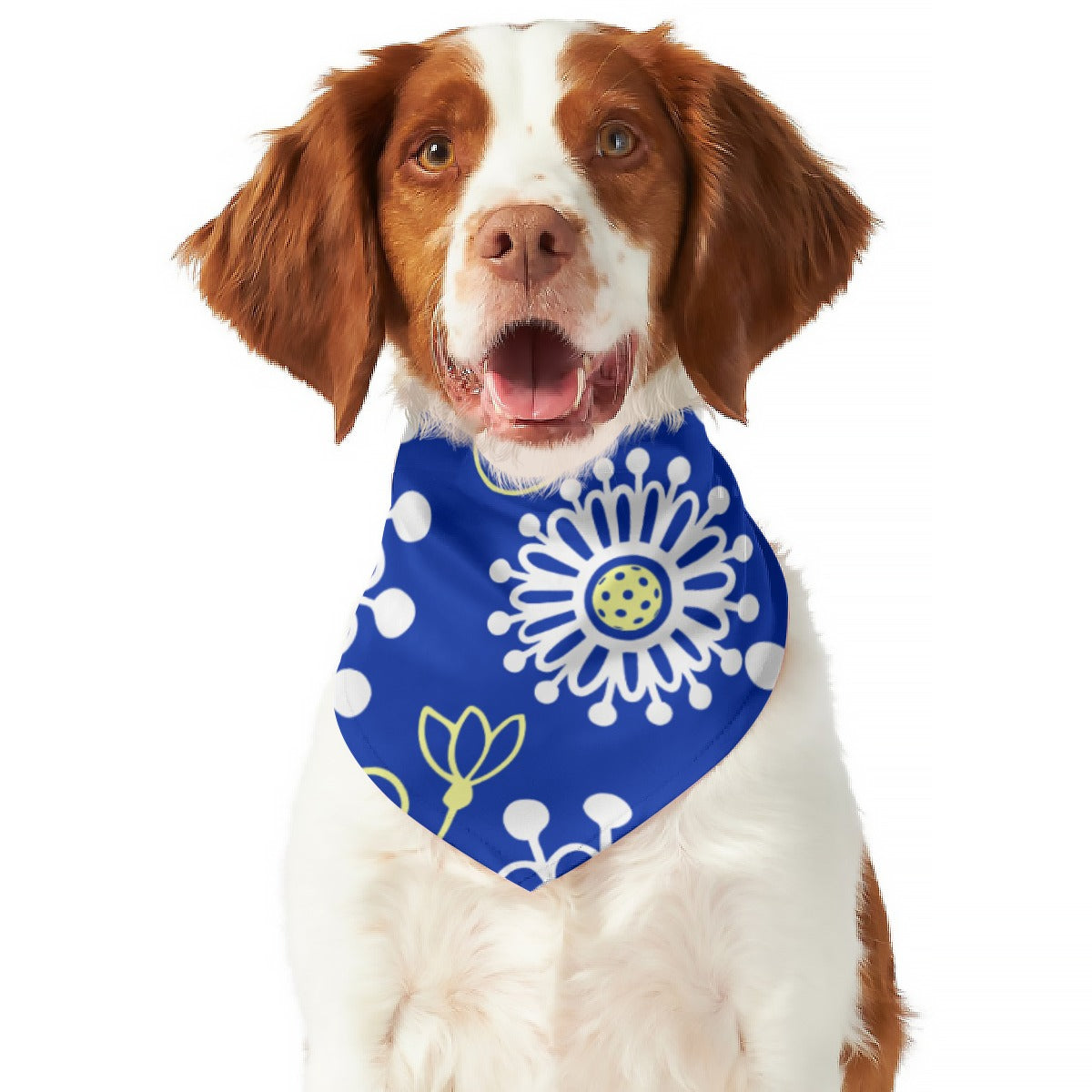 Dizzy Pickle Coming Up Daisies BY Reversible Pet Scarf