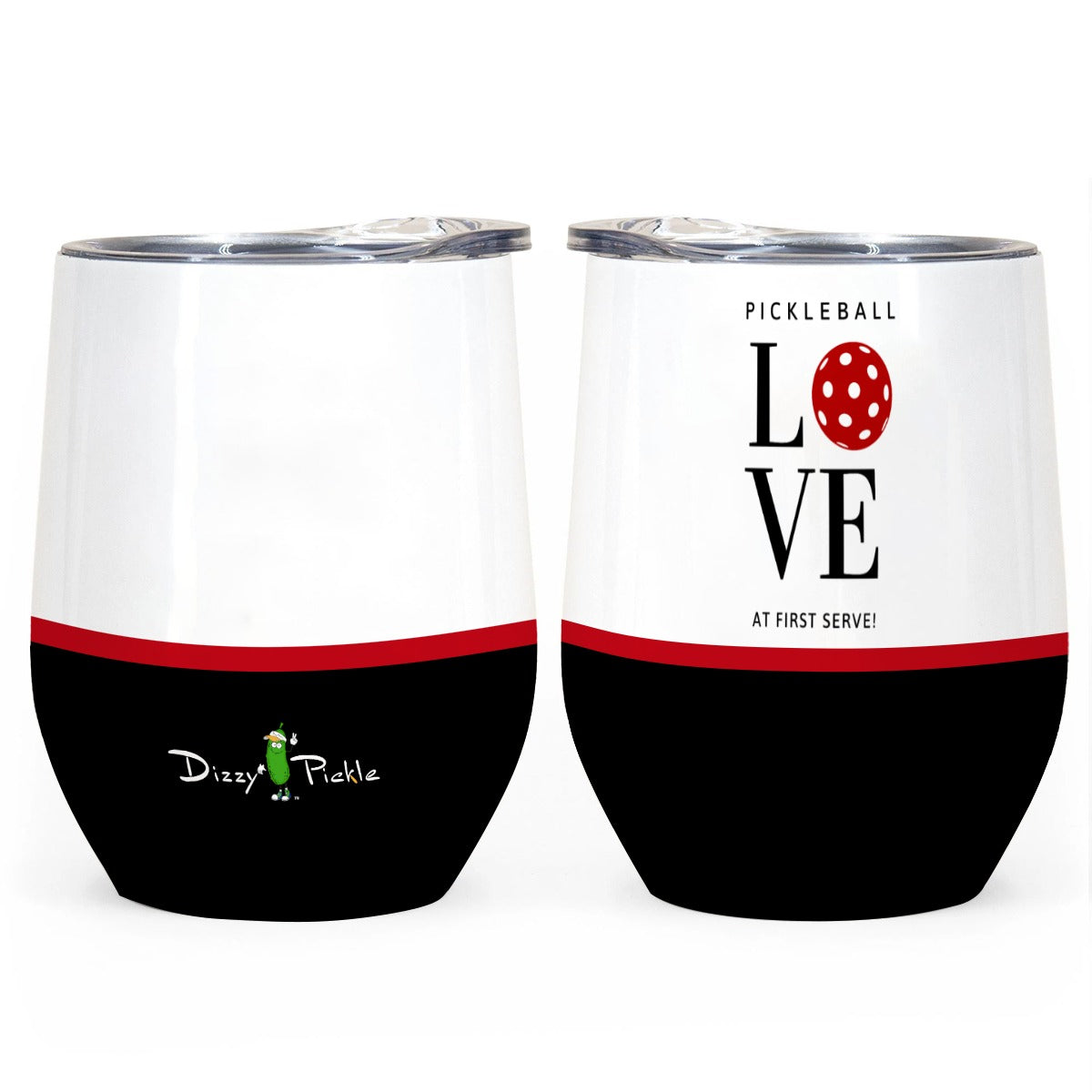 Love at First Serve - Egg Cup 12 oz by Dizzy Pickle