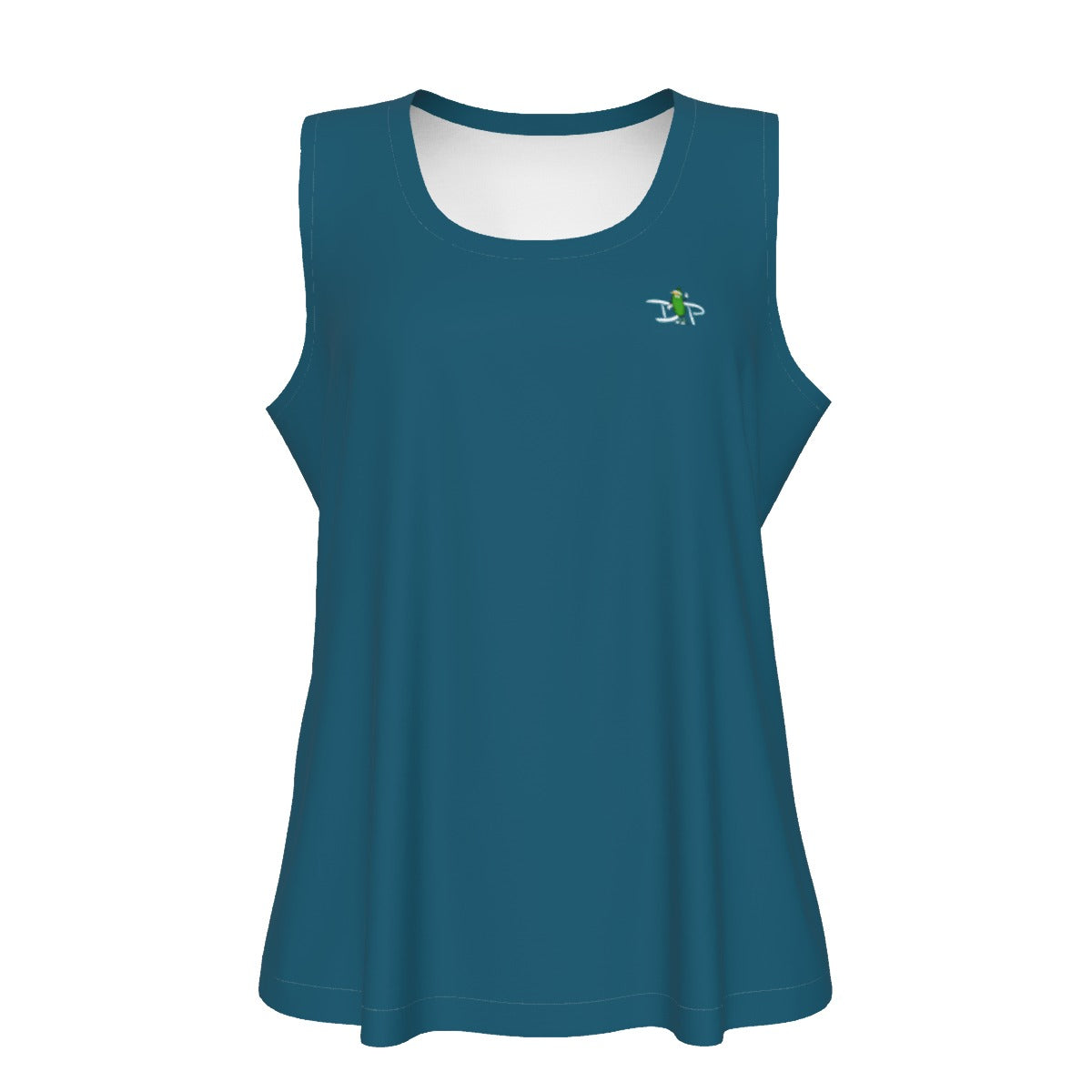 DZY P Classic - Peacock - Women's Pickleball Sport Tank Top by Dizzy Pickle