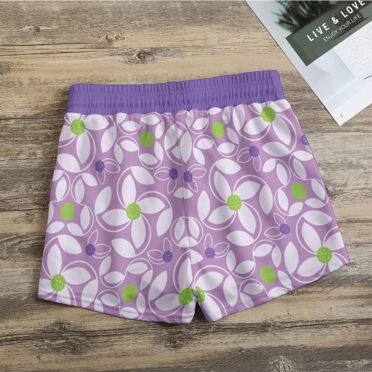 Dizzy Pickle Beth Lavender Women's Pickkleball Casual Shorts with Pockets