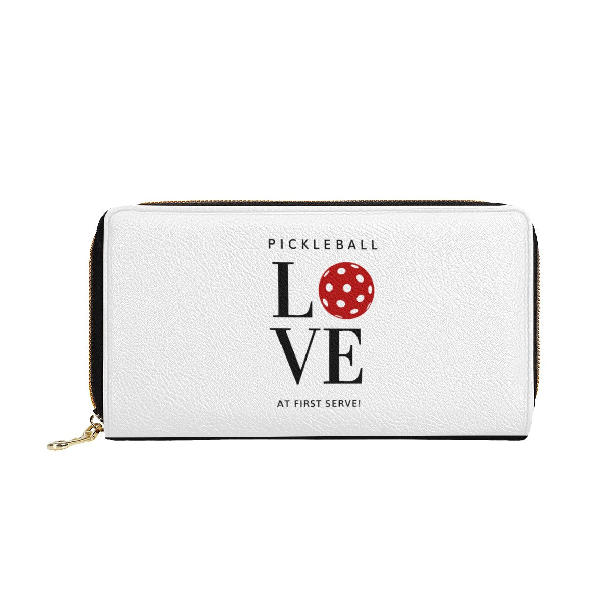 Pickleball Love at First Serve - White/Red - Pickleball Mini Purse by Dizzy Pickle