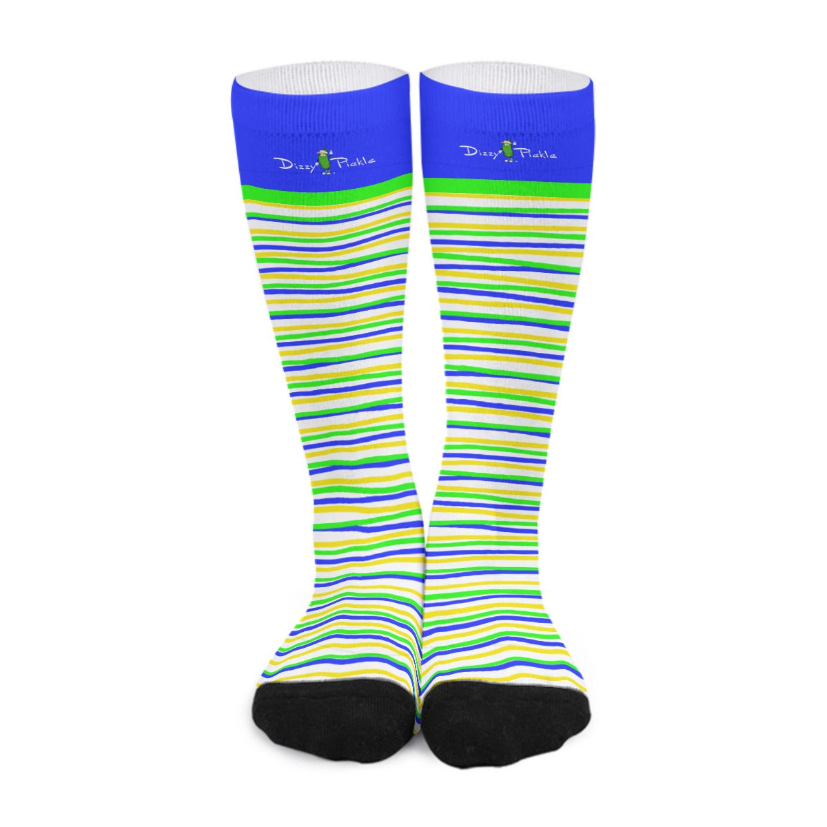 Dizzy Pickle Connie Stripes Women's Pickleball Long Socks