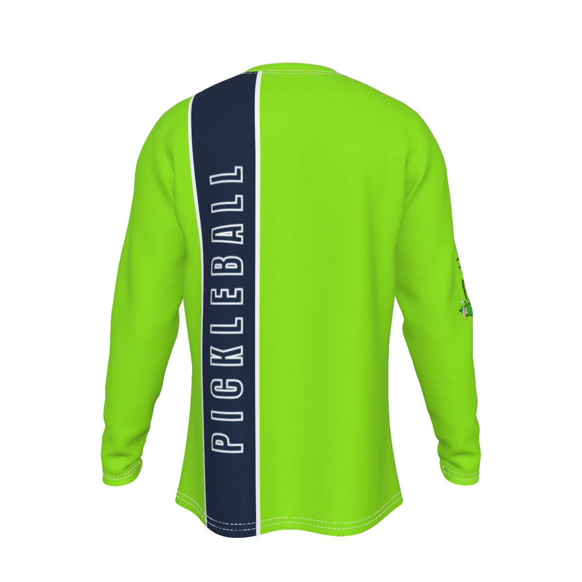 PICKLEBALL - Green/Navy Blue - Men's Long Sleeve T-Shirt by Dizzy Pickle