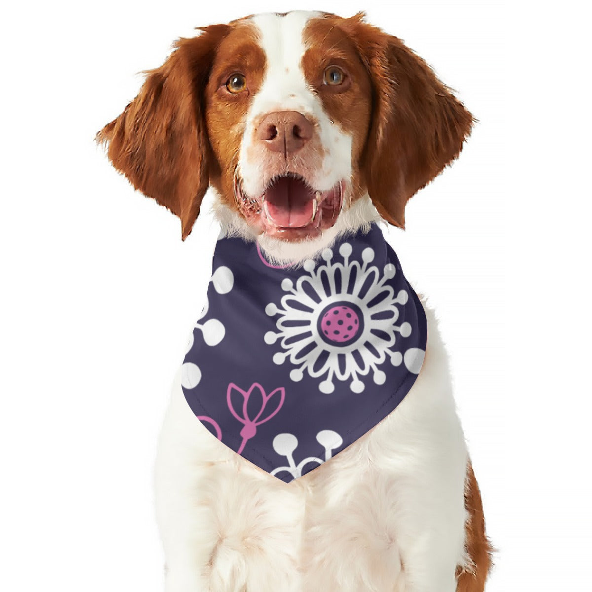 Dizzy Pickle Coming Up Daisies PP Reversible Pet Scarf