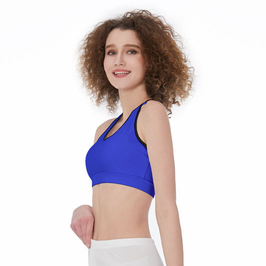 DZY P Classic - Cobalt - Racerback Sports Bra by Dizzy Pickle