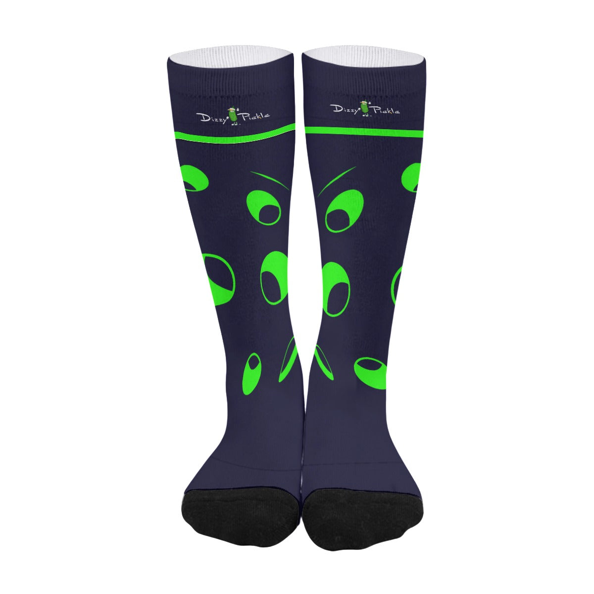 Dizzy Pickle Lisa NG Women's Pickleball Polyester-Cotton Long Socks