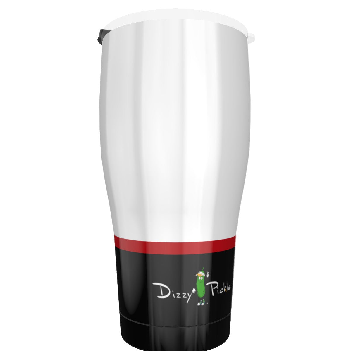 Dizzy Pickle Love at First Serve Red/Black Cone Tumbler 30oz