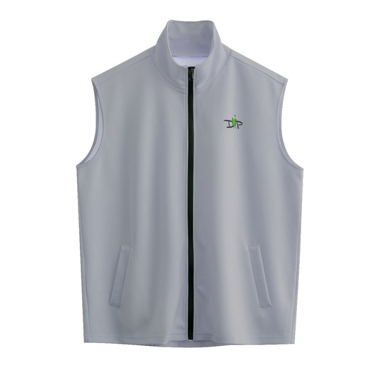 DZY P Classic - Gray - Men's Stand-up Collar Vest by Dizzy Pickle