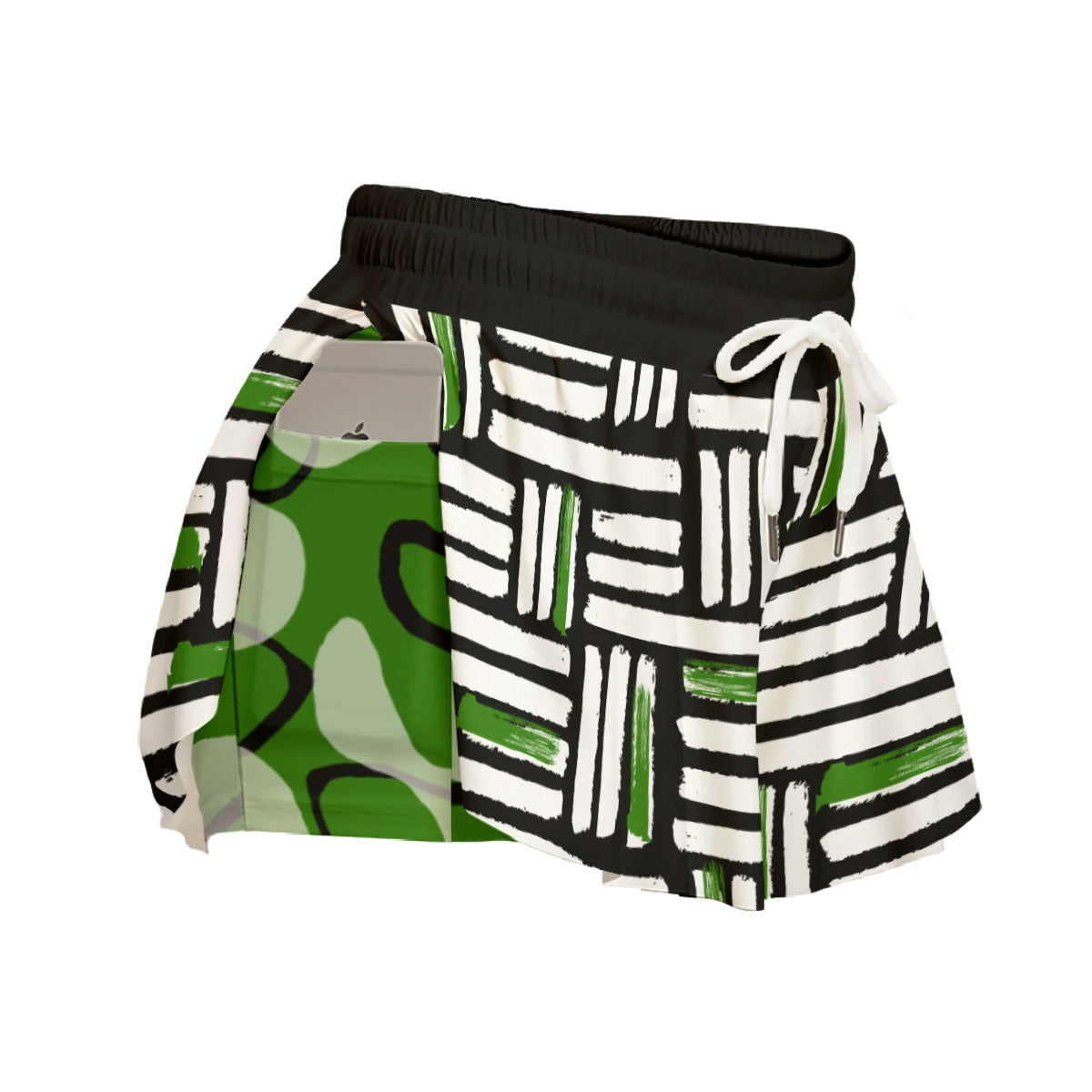 Dizzy Pickle Kati Weave Women's Sport Culottes Skorts with Inner Shorts and Pockets