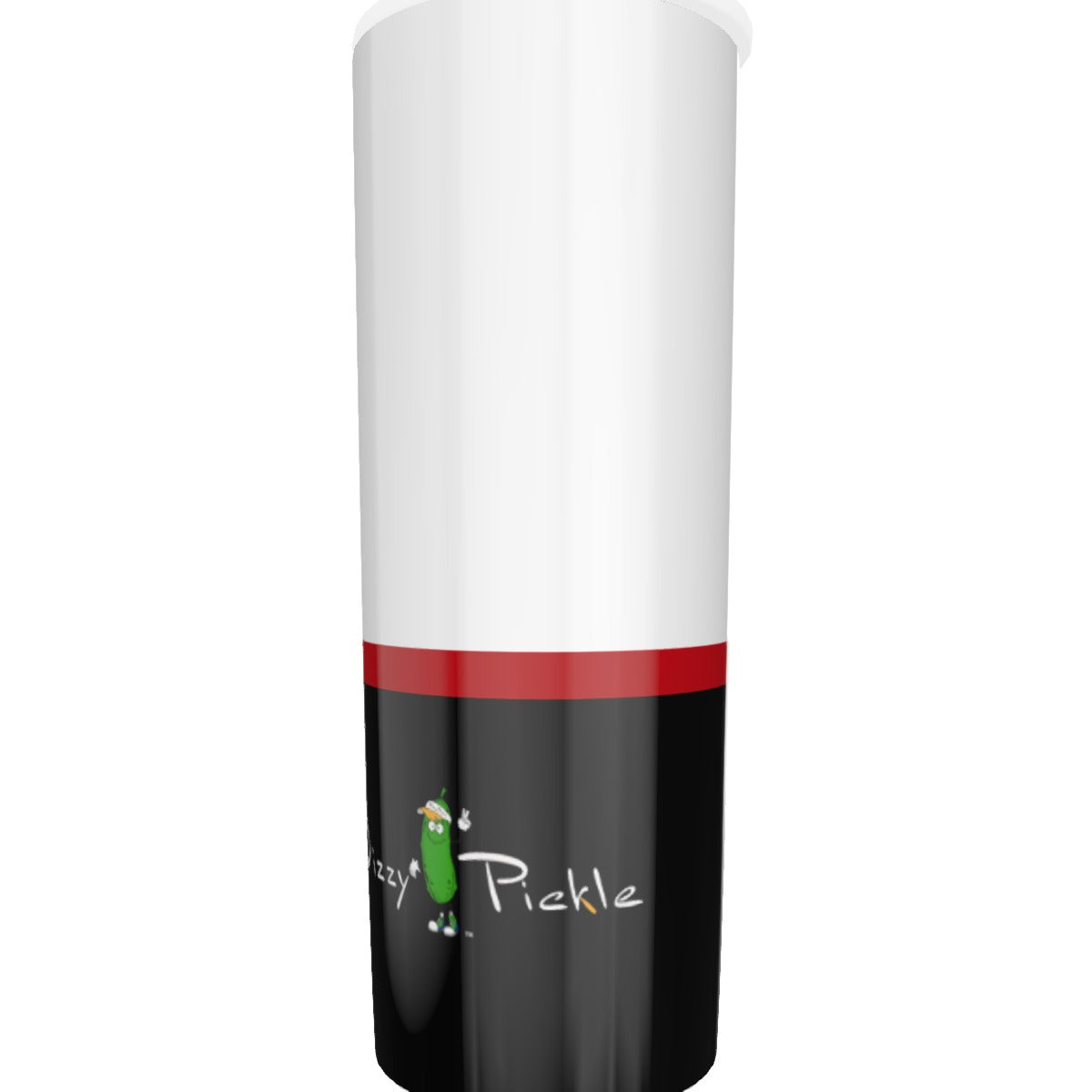 Dizzy Pickle Love at First Serve Red/Black 20oz Tumbler with Twinkle Surface