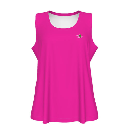 Dizzy Pickle DZY P Classic Women's Pickleball Sleeveless Sport Tank Top Fuchsia