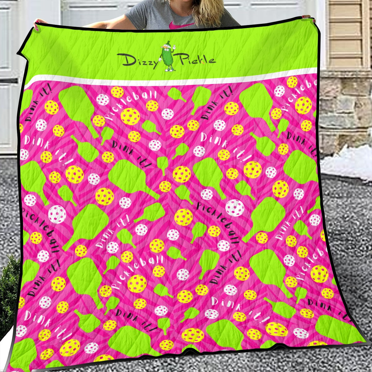 Dizzy Pickle Dinking Diva PG Lightweight Courtside Quilt