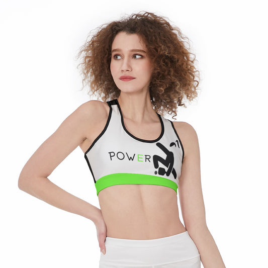 POWER - Racerback Sports Bra by Dizzy Pickle