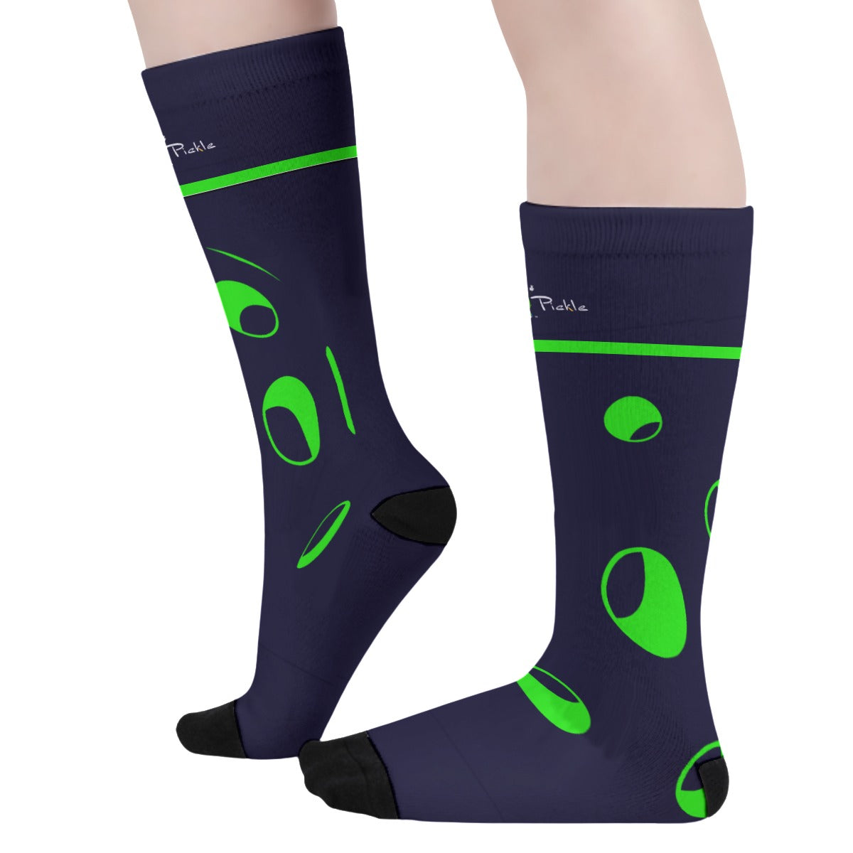 Dizzy Pickle Lisa NG Women's Pickleball Polyester-Cotton Long Socks