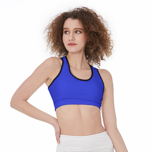 DZY P Classic - Cobalt - Racerback Sports Bra by Dizzy Pickle