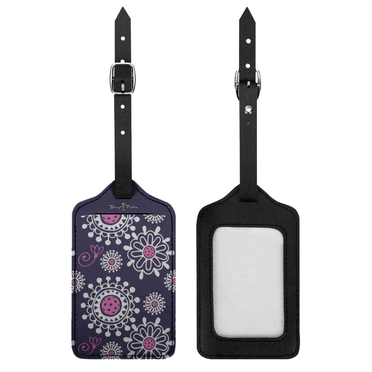 Coming Up Daisies - Purple and Pink - Bag Tag by Dizzy Pickle