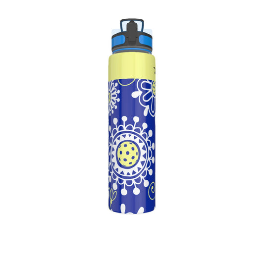 Dizzy Pickle Believe Women's Pickleball Sport Water Bottle 32oz Black –  dizzyp