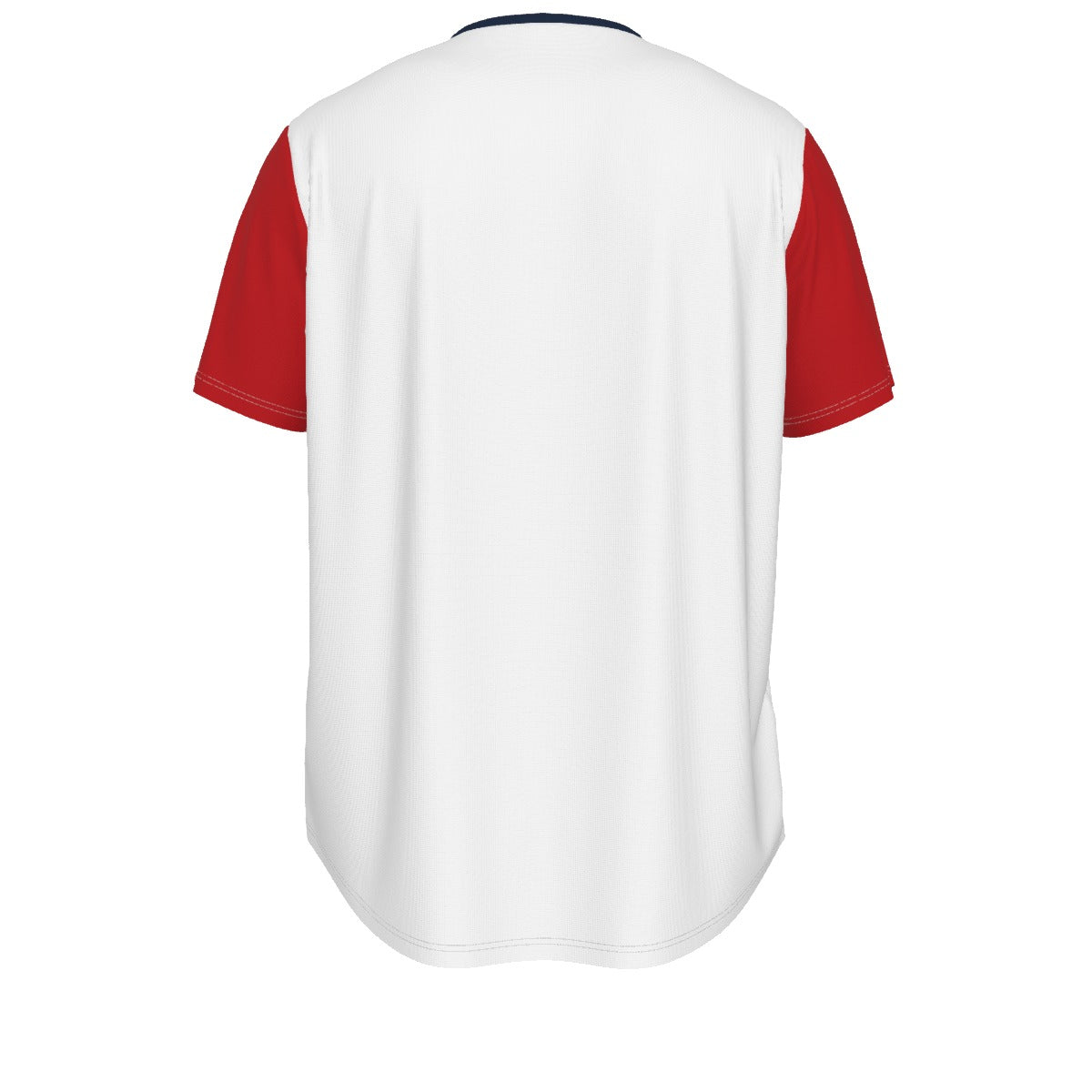 DZY P Classic - White/Red/Black - Men's Short Sleeve Rounded Hem by Dizzy Pickle