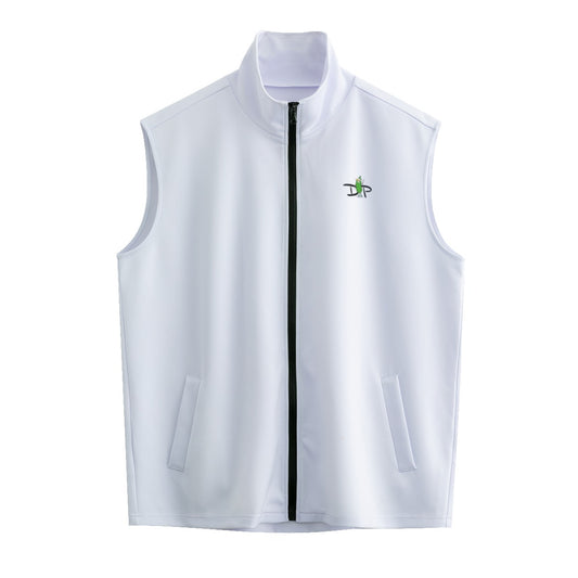 DZY P Classic - White - Men's Stand-up Collar Vest by Dizzy Pickle