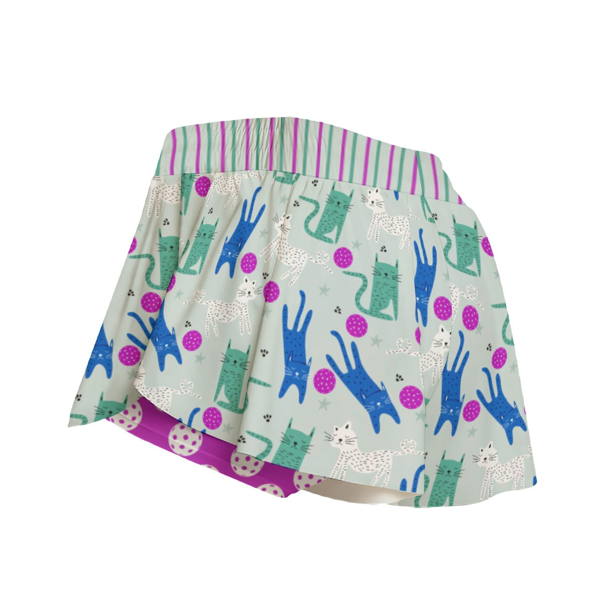 GrayC - Pickleball Women's Sport Culottes With Pockets by Dizzy Pickle