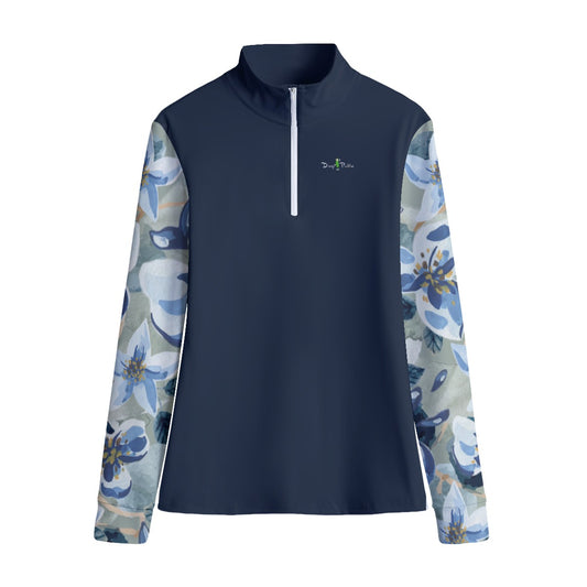 Dizzy Pickle Ruby Women's Pickleball Stand-Up Quarter Zip Collar