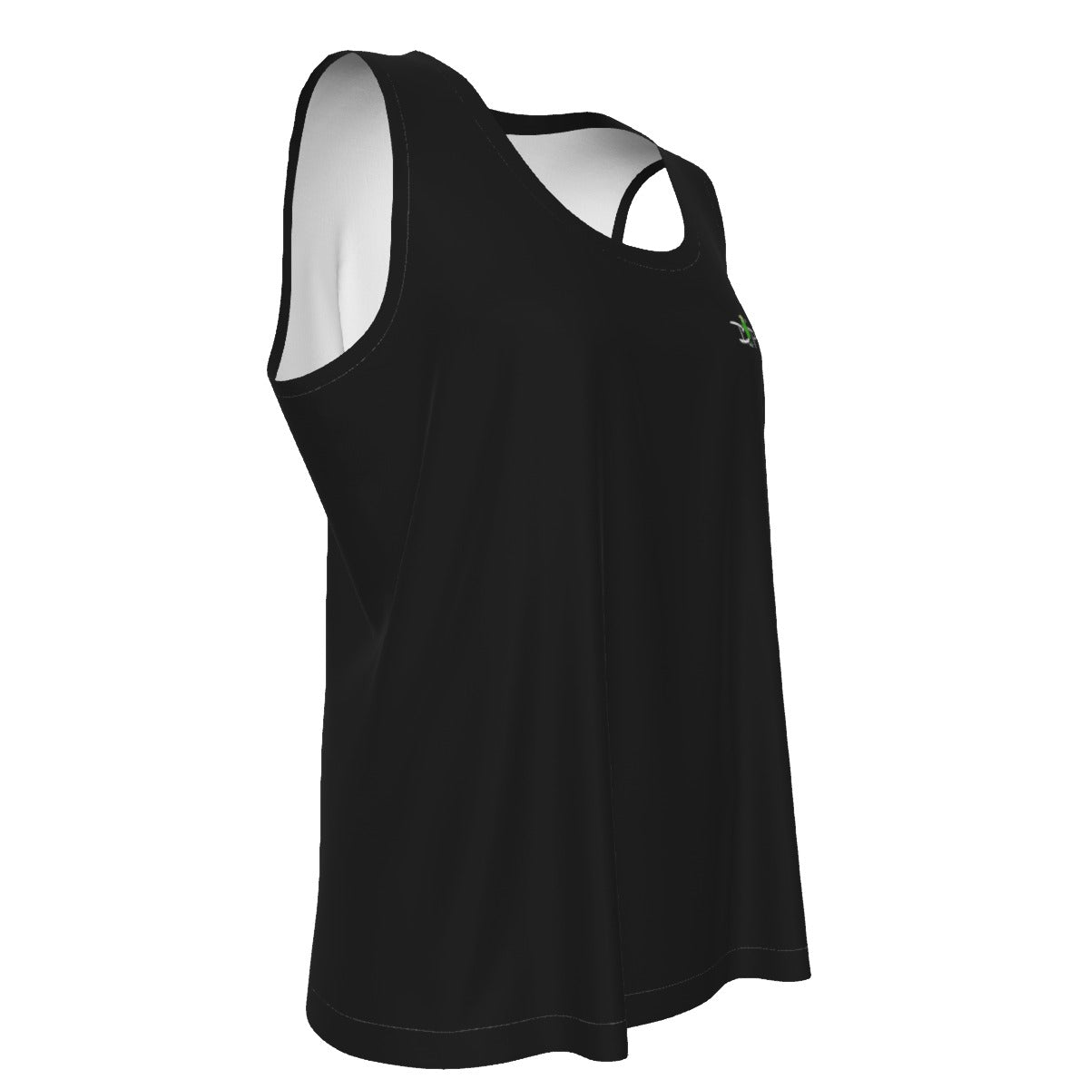 Dizzy Pickle DZY P Classic Women's Pickleball Sport Sleeveless Tank Top Black