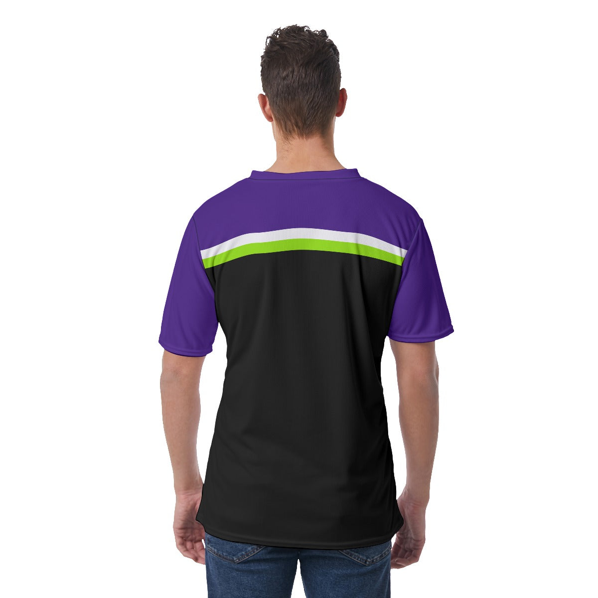DZY P Classic - Purple/Black - Sports V-Neck T-Shirt by Dizzy Pickle
