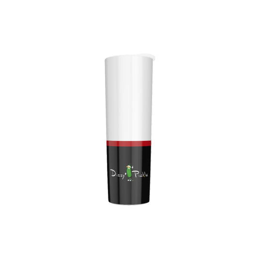 Dizzy Pickle Love at First Serve - Red/Black - Skinny Tumbler Stainless Steel with Lids 30oz